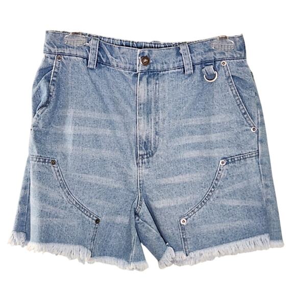 NEW IN High Rise 90s Cutoff Shorts, Size Small - Picture 1 of 10